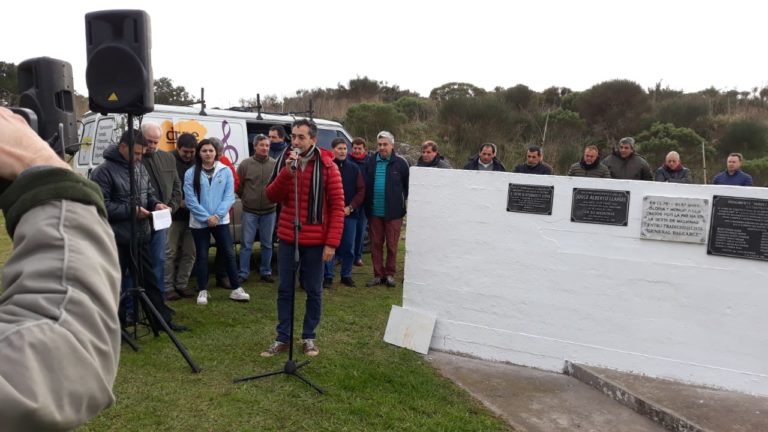 Homenaje en la ciudad de Balcarce