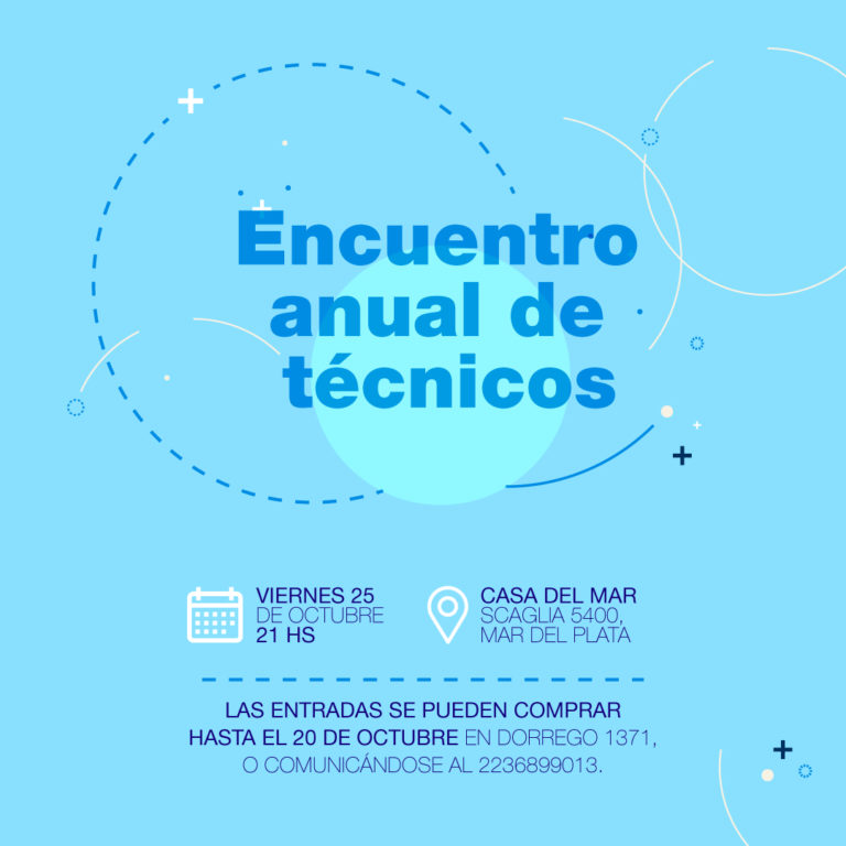 Encuentro anual del Colegio de Técnicos Distrito V