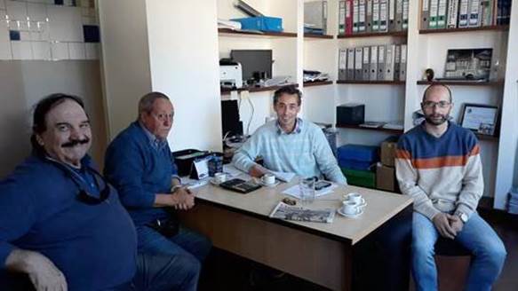 Importante reunión de autoridades del Centro y Colegio de Técnicos