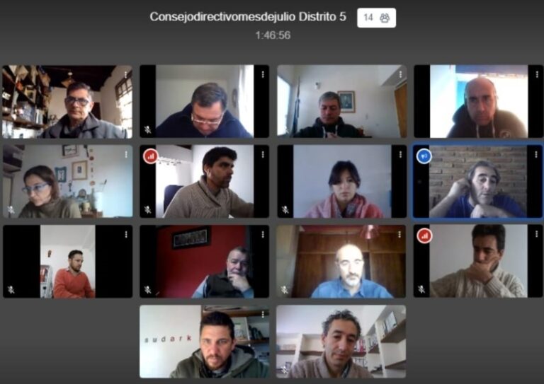 Reunión de Consejo Directivo de julio