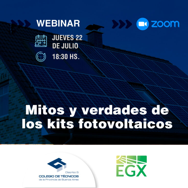 Webminar Mitos y verdades de los kits fotovoltaicos