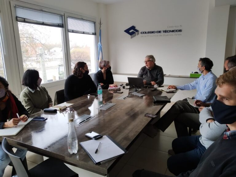 Reunión por el proceso de planificación en el partido de Mar Chiquita