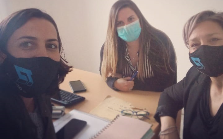 Reunión con la directora de Obras Privadas en Santa Clara