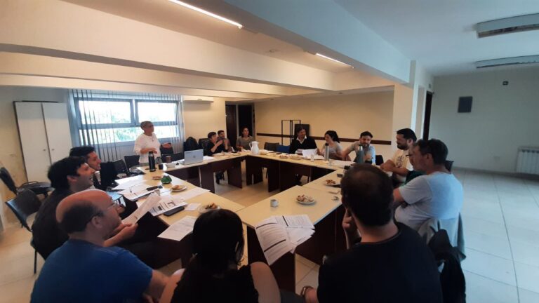 Reunión de capacitación para colaboradores