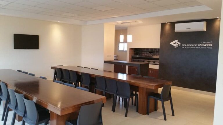 Alquiler del SUM, sala de reuniones y salón de capacitaciones
