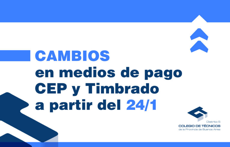 Medios de pago CEP y Timbrado