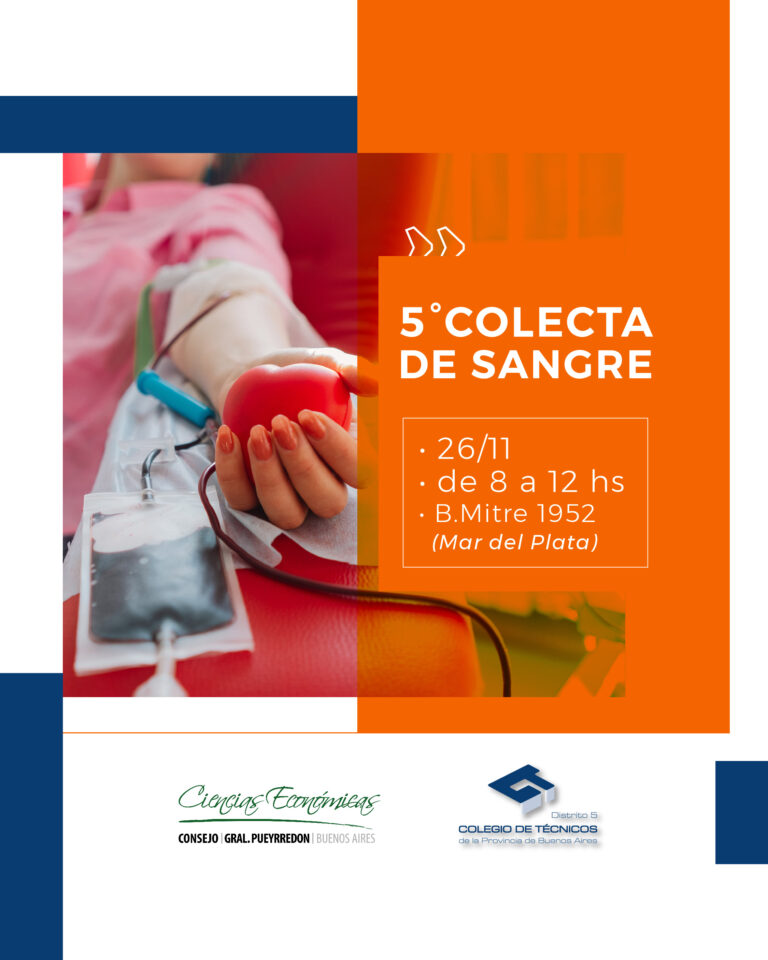 5° Coleta de Sangre