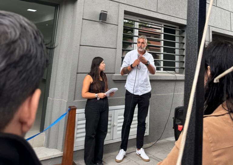 Presentación de las reformas en la Sede Necochea