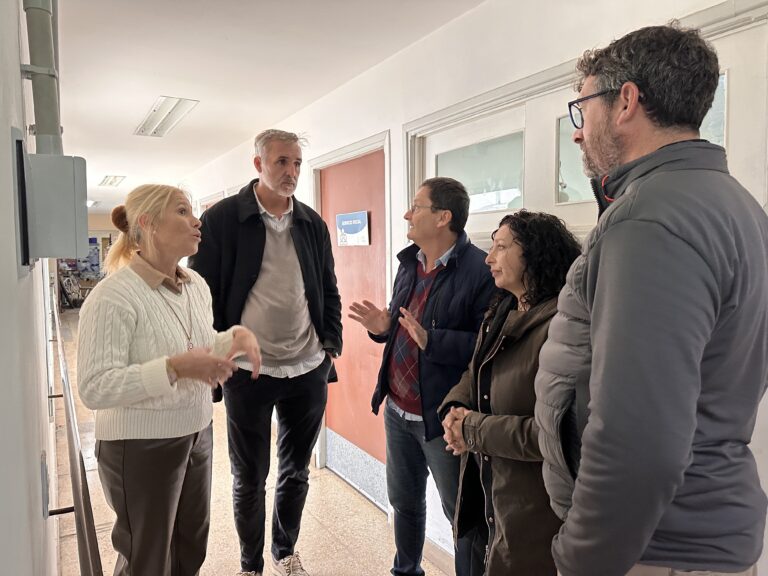 El CTPBA D5 acompañó mejoras eléctricas en el Hogar Municipal de Ancianos “Eva Perón”