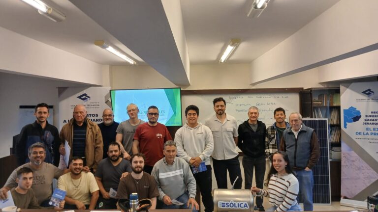 Capacitación sobre energías renovables